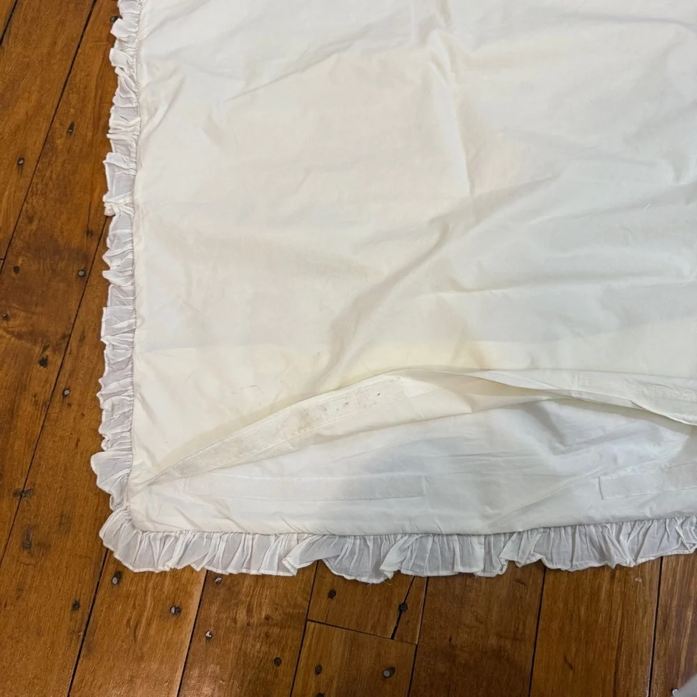 Pottery Barn Smocked Ruffled Euro Sham - Picture 9 of 11